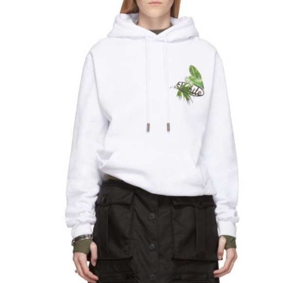 Off white hoodie sweatshirt - Picture 2 of 3